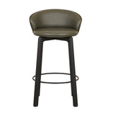 Sketch Glide Upholstered Barstool with Backrest