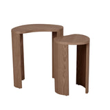 Oberon Curve Nest of 2 Side Tables