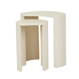 Oberon Curve Nest of 2 Side Tables