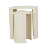 Oberon Curve Nest of 2 Side Tables