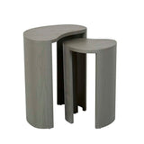Oberon Curve Nest of 2 Side Tables