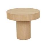 Seb Pedestal Side Table