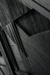 Teak Graphic Sideboard