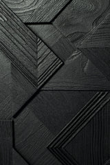 Teak Graphic Sideboard