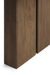 Teak Double Extension Dining Table