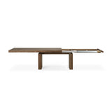 Teak Double Extension Dining Table