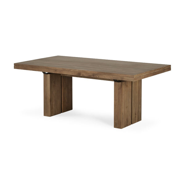 Teak Double Extension Dining Table