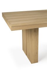 Oak Double Extension Dining Table