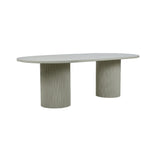 Benjamin Ripple Oval Dining Table