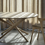 Oak Mikado Round Dining Table