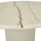 Benjamin Ripple Marble Dining Table