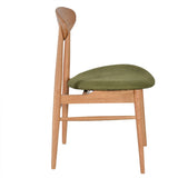 Lotus Dining Chair (Upholstered Seat)