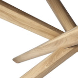 Oak Mikado Round Dining Table