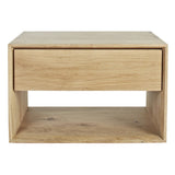 Oak Nordic 1 Drawer Bedside