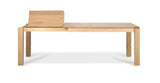 Oak Slice Extension Table