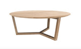 Oak Tripod Coffee Table