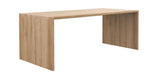 Oak U Desk