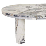 Amara Round Leg Oval Coffee Table