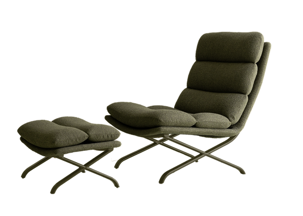 Miller Occasional Chair & Ottoman