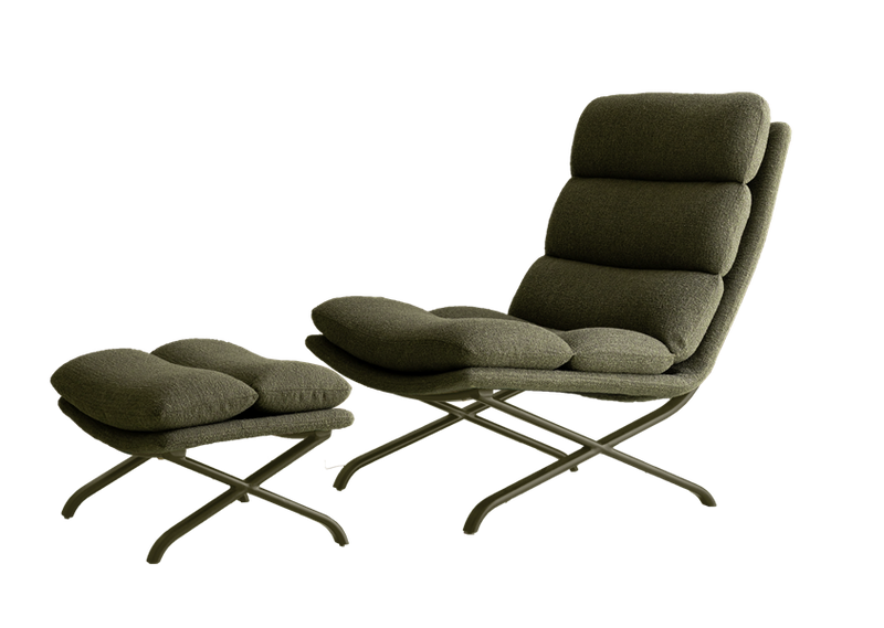 Miller Occasional Chair & Ottoman