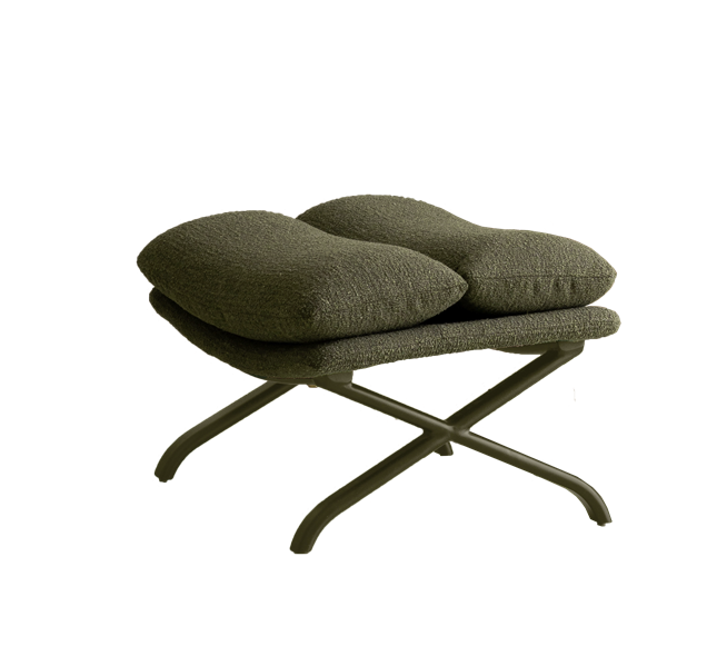 Miller Occasional Chair & Ottoman