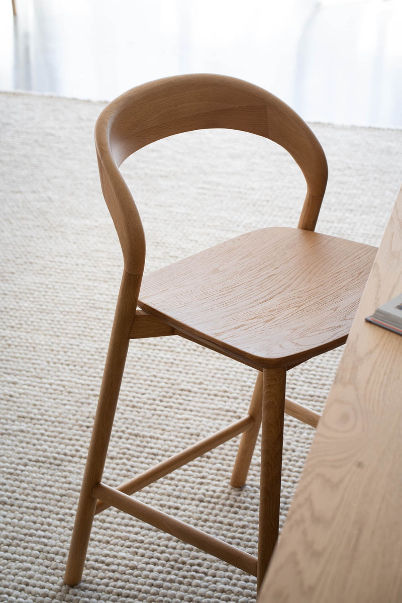 Tempo Barstool - Timber