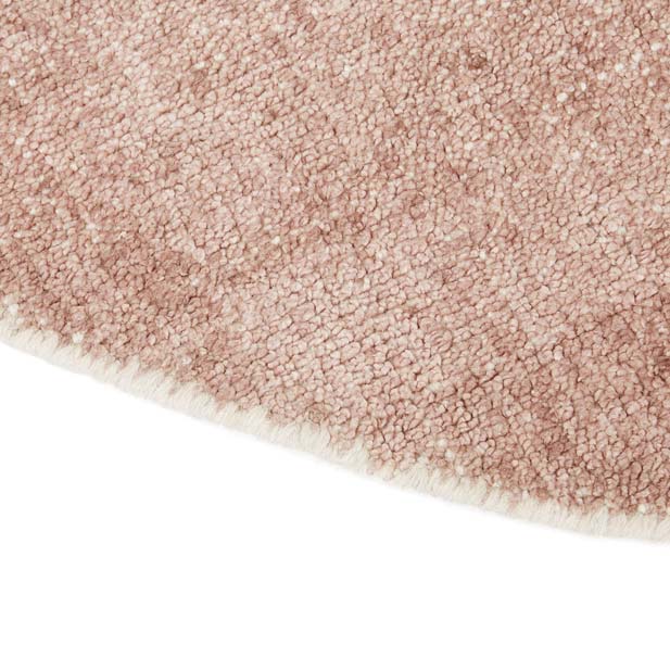 Tepih Neptune Round Rug - Dusty Rose