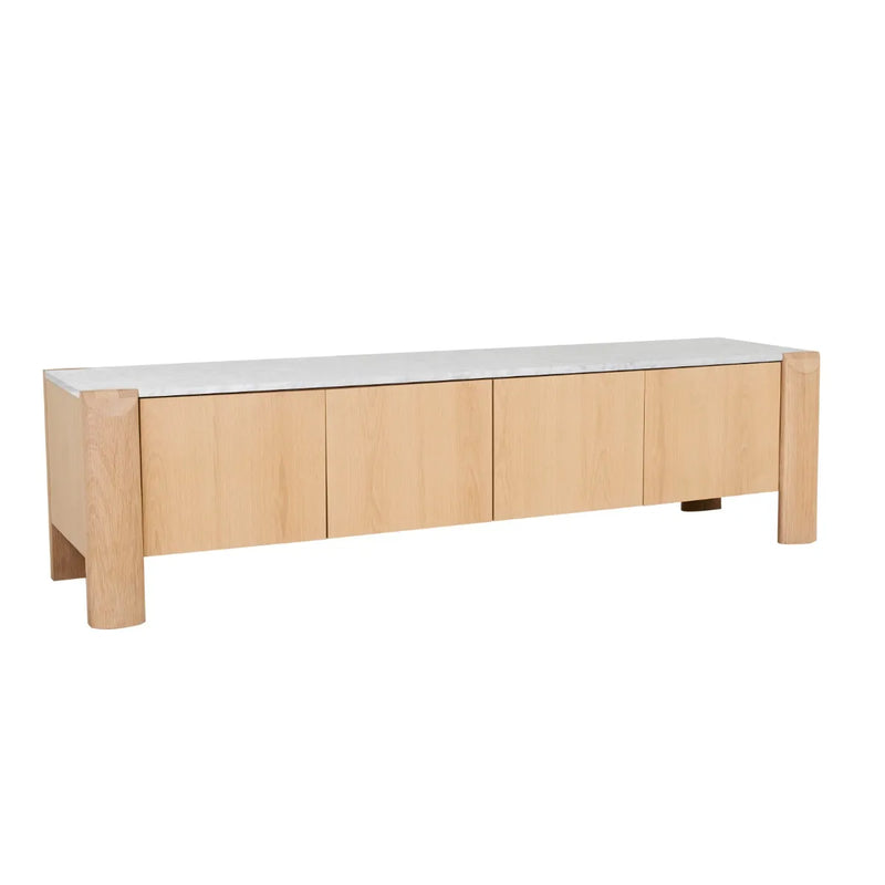 Willa Marble Entertainment Unit