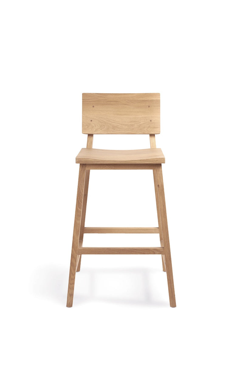 Oak N3 Stool