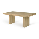 Oak Double Extension Dining Table