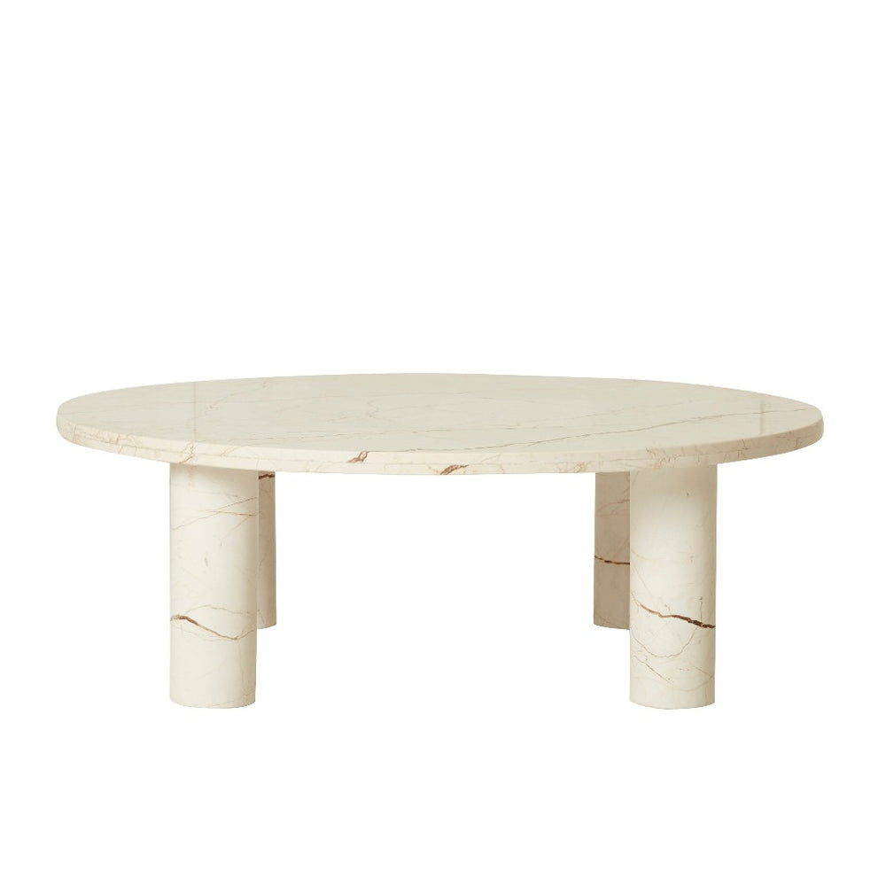 Amara round leg coffee table discount