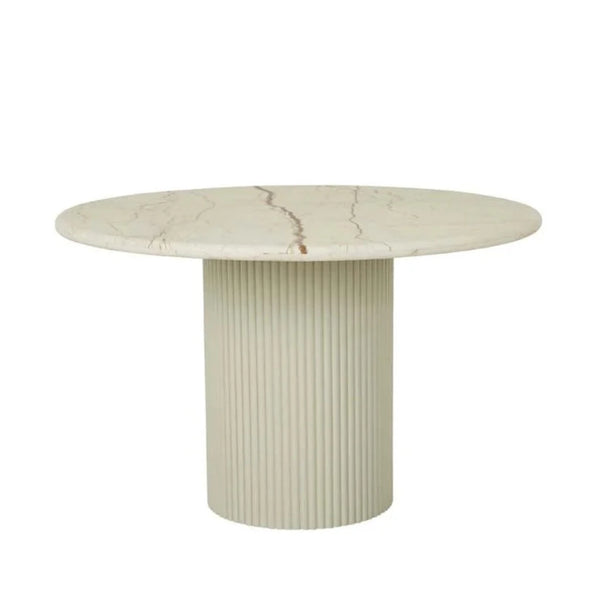 Benjamin Ripple Marble Dining Table