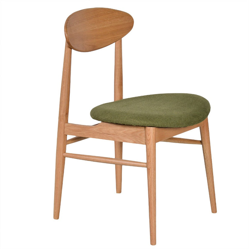 Lotus Dining Chair (Upholstered Seat)