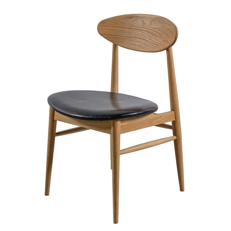Lotus Dining Chair (Upholstered Seat)