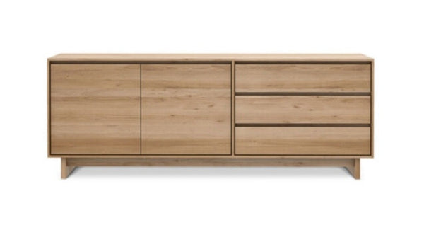 Oak Wave Sideboard